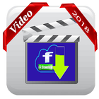 Downloader Video for Facebook 2018 アイコン