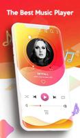 Music Player Style Iphone X (Pro) 2018 Free Music Affiche