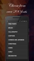 Mosaic-fonts for ur messenger 截图 1