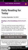 Daily Mass (Catholic Church Da screenshot 1