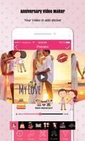 Anniversary Video Maker ảnh chụp màn hình 3