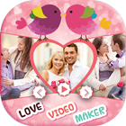 Love Video Maker With Music icône