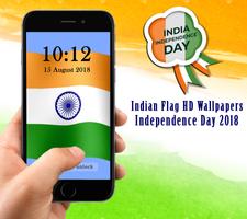 Indian HD Live Wallpaper for 15 August 2018 plakat