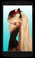 Sarees Photo Montage captura de pantalla 1