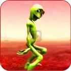 Dance Dame tu cosita - Green alien Video Download icône
