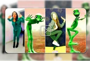 Dance Dame tu cosita - Green alien Video Download Affiche