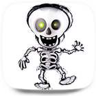 Dancing skeleton Live Wallpap ikona