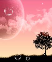 Romantic Moon Live Wallpaper imagem de tela 3