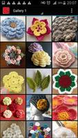 Free Crochet Flower Patterns Affiche