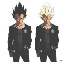 برنامه‌نما Vegeta Wallpapers Fan Art عکس از صفحه