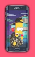 Bart Supreme Wallpapers Affiche