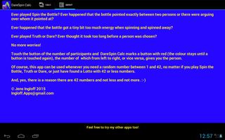DareSpin Calc screenshot 3