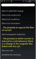 Physics Dictionary Ultimate capture d'écran 2