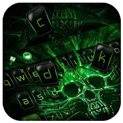 Darkness Skull Keyboard Theme