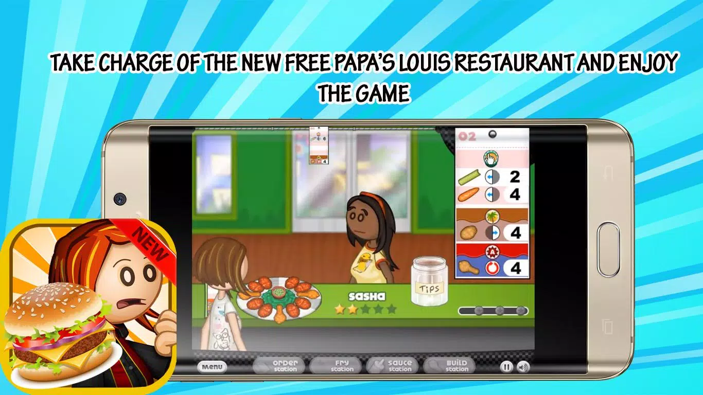 Papa's Burgeria HD - Walkthrough, Tips, Review