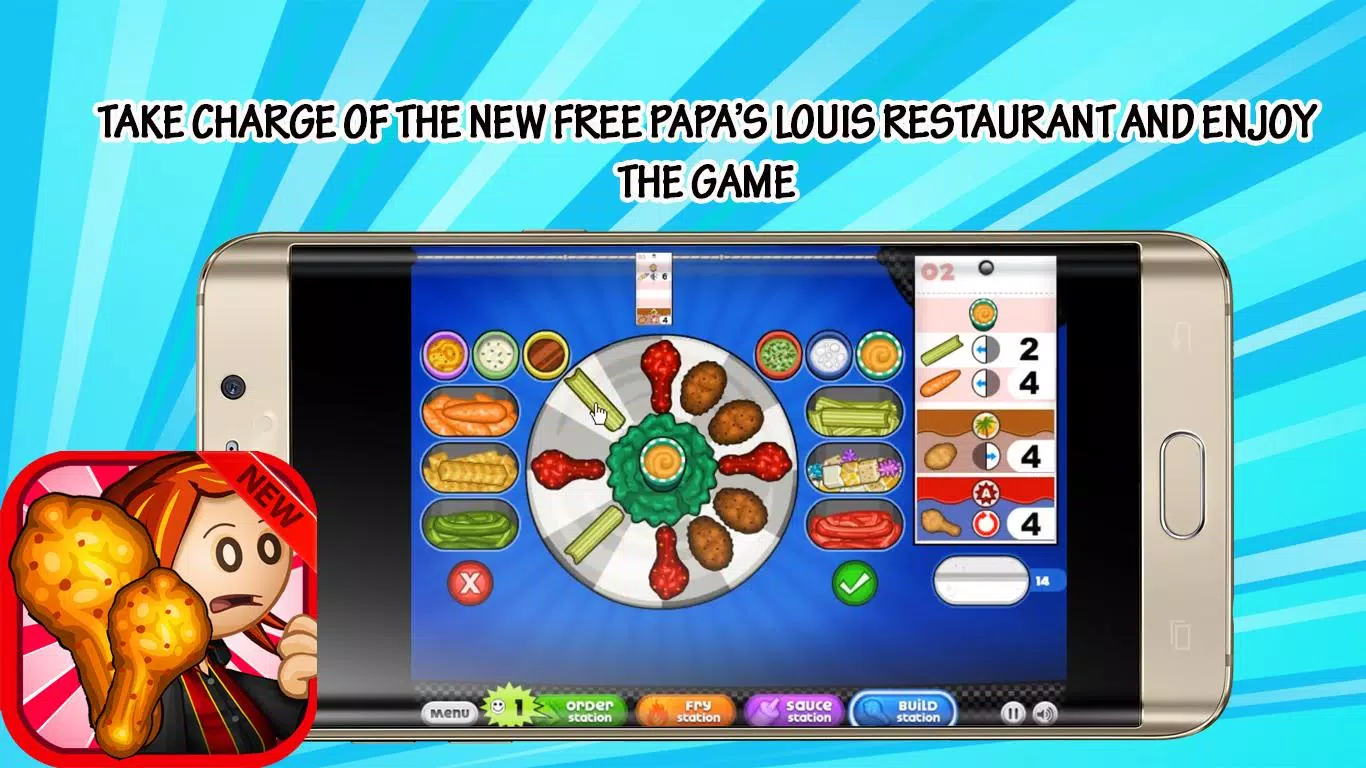 Papa's Wingeria HD, Apps