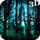 Dark Forest 3D Video Wallpaper icône