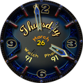 Darkle BlueSimple Watch Face
