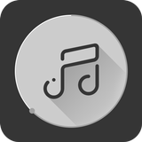 Black Music Player icône