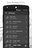 Black Music Player captura de pantalla 2