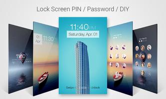 Keypad Lock Screen - Password & Photo Locker پوسٹر