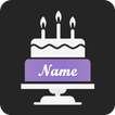 ”Name On Birthday Cake