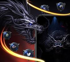 Dark Dragon Theme اسکرین شاٹ 1