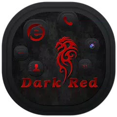 Dark Red Theme APK download