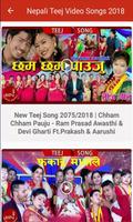Nepali Teej Videos Songs capture d'écran 1