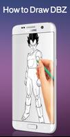 Learn to Draw DBZ 2017 Sayian पोस्टर