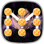 Pattern lock for goku Black