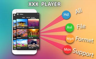 XXX HD Video Player - X HD Video Player ảnh chụp màn hình 2