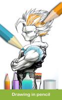 Coloriage DBS : coloring pages capture d'écran 1