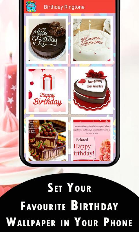 Birthday Ringtone Wallpaper Screens2 Birthday Ringtone Wallpaper Screens2