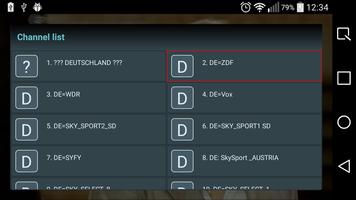 IPTV player screenshot 1