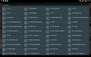 IPTV player capture d'écran 3