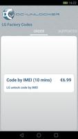 Codes Calculator for LG poster