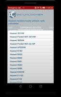 Codes Calculator for Huawei capture d'écran 1