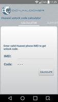 NPKEY Huawei Codes Calculator Affiche