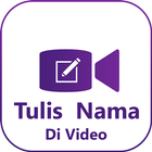 Text on Video in Indonesian, Keyboard & Language icône
