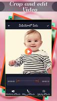 Text on Video in Telugu Font, Keyboard & Language capture d'écran 2