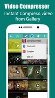 Video Compressor - Save memory by less Resolution screenshot 1