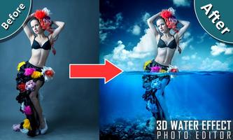 3D Water Effect : Photo Editor تصوير الشاشة 1