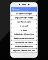 Deutsch Grammatik Übungen Grammatiktraining A1 screenshot 1