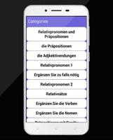Deutsch Grammatik Übungen Grammatiktraining B2 capture d'écran 1