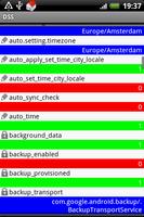 Display System Settings capture d'écran 1