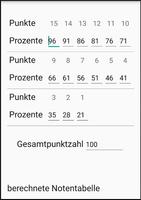 Notenrechner der CSD スクリーンショット 1