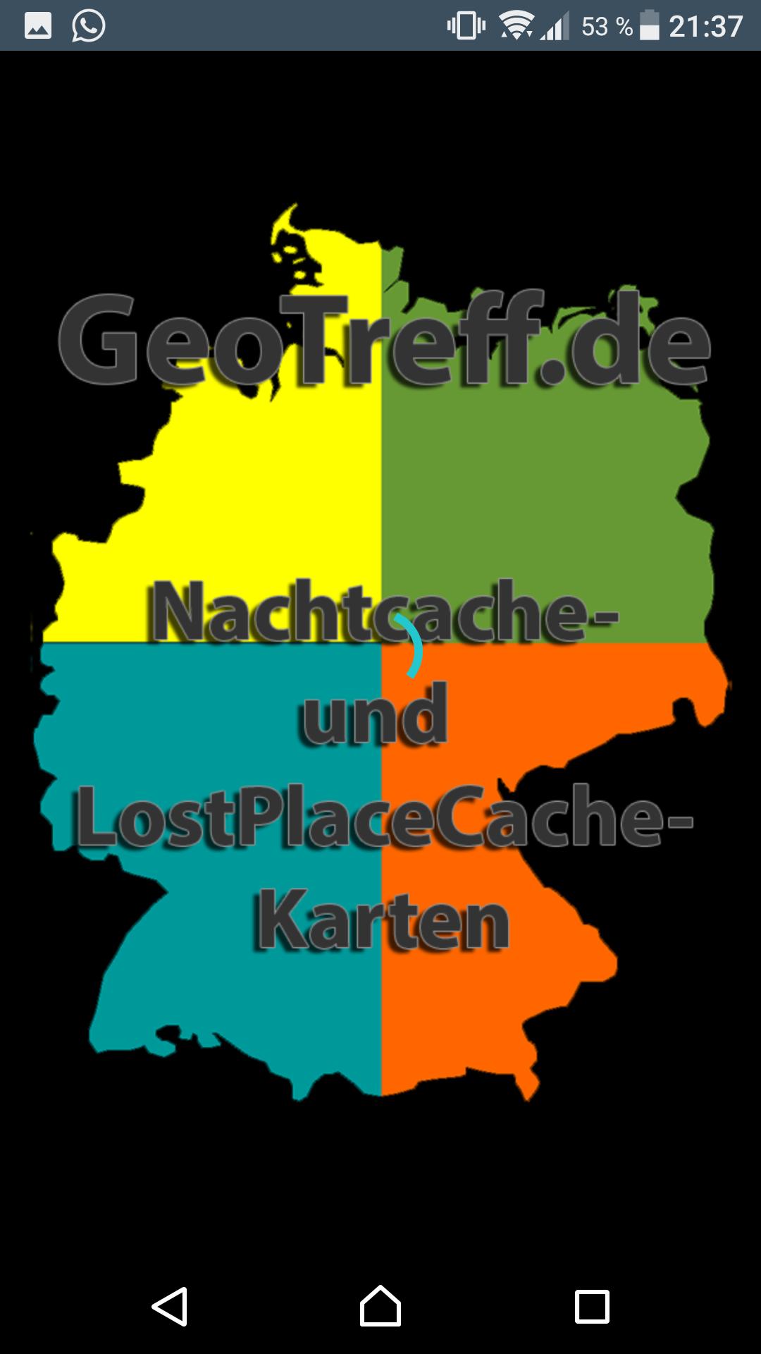 Nachtcache Karte