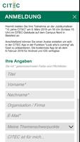 CITEC APP screenshot 1