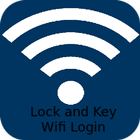 RUB Lock and Key WIFI Login ícone